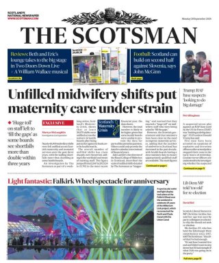 The Scotsman — 28 Sep 2026 • 02:20