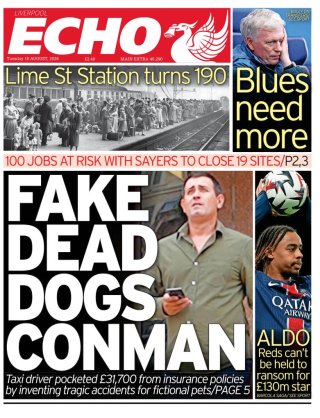 Liverpool Echo frontpage thumbnail