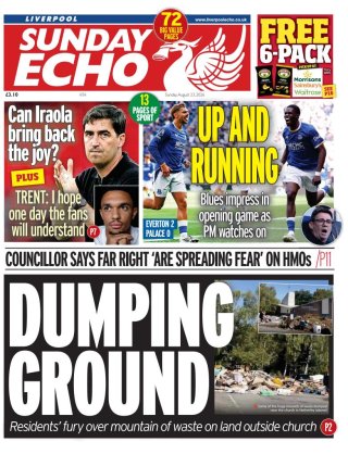 Liverpool Echo frontpage thumbnail