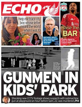 Liverpool Echo frontpage thumbnail