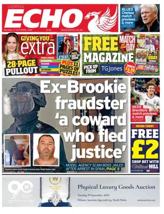 Liverpool Echo frontpage thumbnail