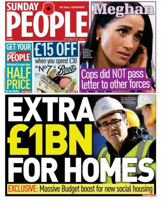 Sunday People frontpage thumbnail