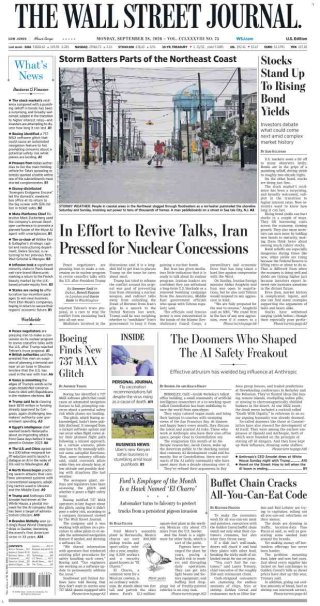 Wall Street Journal — 28 Sep 2026 • 08:01