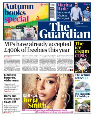 The Guardian frontpage thumbnail