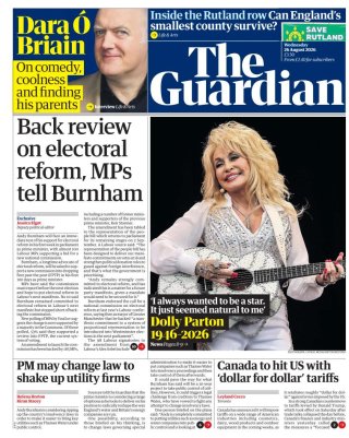 The Guardian frontpage thumbnail