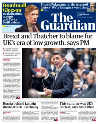 The Guardian frontpage thumbnail