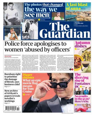 The Guardian frontpage thumbnail