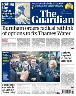 The Guardian frontpage thumbnail