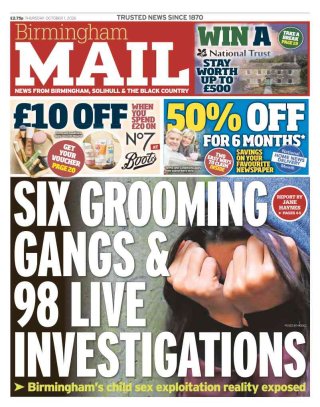 Birmingham Mail frontpage thumbnail