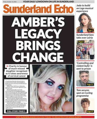 Sunderland Echo frontpage thumbnail