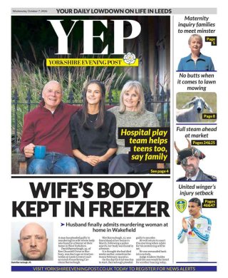 Yorkshire Evening Post frontpage thumbnail