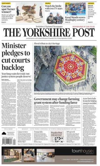 Yorkshire Post — 25 Sep 2026 • 00:31