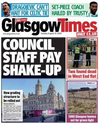 Glasgow Times frontpage thumbnail