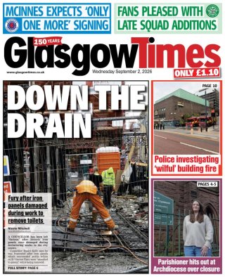 Glasgow Times frontpage thumbnail