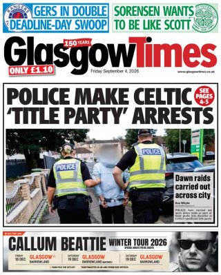 Glasgow Times frontpage thumbnail