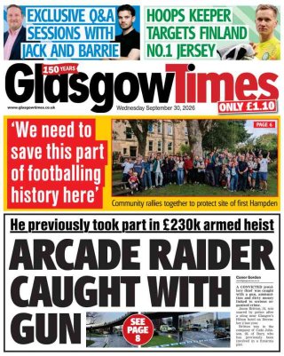 Glasgow Times — 30 Sep 2026 • 14:51