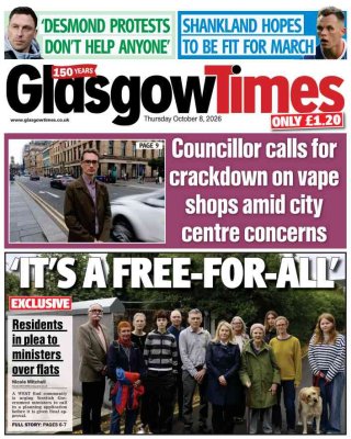 Glasgow Times frontpage thumbnail