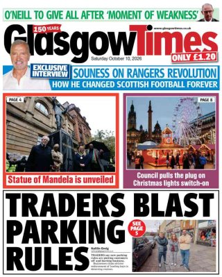 Glasgow Times frontpage thumbnail