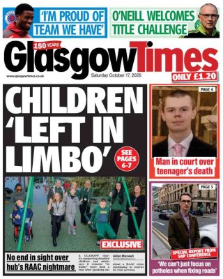 Glasgow Times frontpage thumbnail