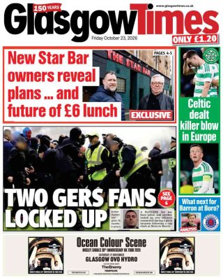 Glasgow Times frontpage thumbnail