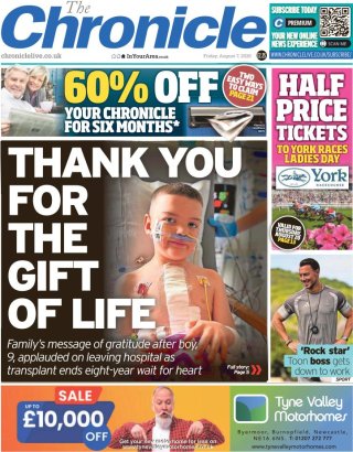 The Chronicle — 07 Aug 2026 • 09:50