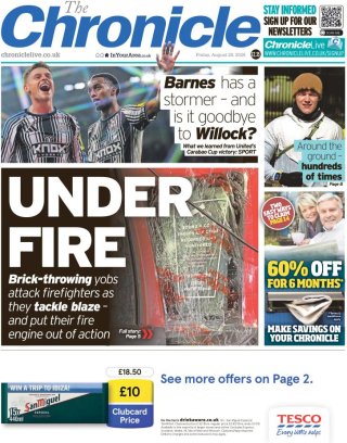 The Chronicle frontpage thumbnail