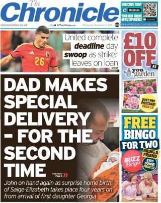 The Chronicle frontpage thumbnail