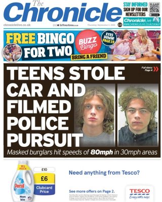 The Chronicle frontpage thumbnail