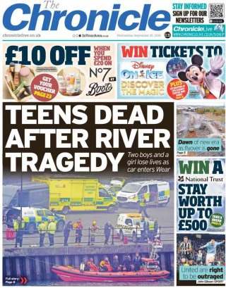 The Chronicle — 30 Sep 2026 • 08:50