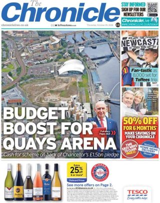 The Chronicle frontpage thumbnail