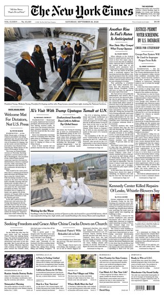 The New York Times — 26 Sep 2026 • 04:31