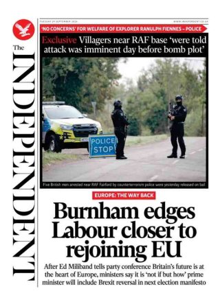 The Independent — 29 Sep 2026 • 04:31