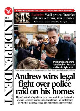 The Independent frontpage thumbnail