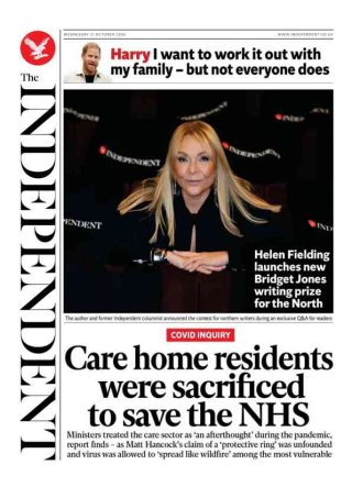 The Independent frontpage thumbnail