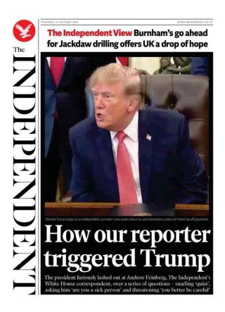 The Independent frontpage thumbnail