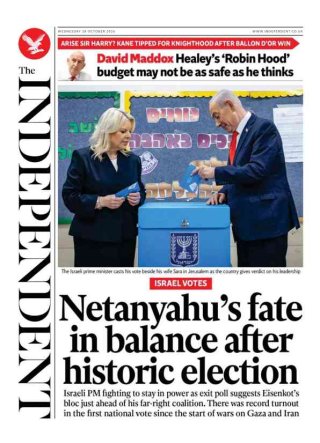 The Independent frontpage thumbnail