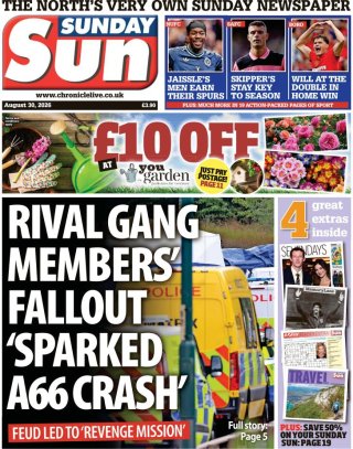 Sunday Sun frontpage thumbnail