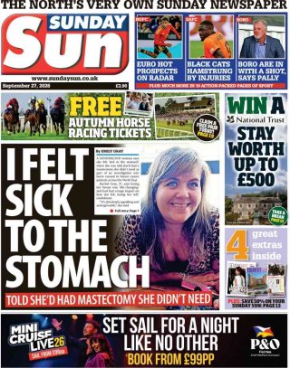 Sunday Sun frontpage thumbnail