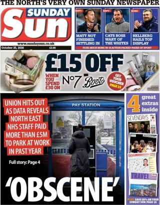 Sunday Sun frontpage thumbnail