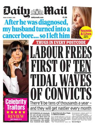 Daily Mail frontpage thumbnail