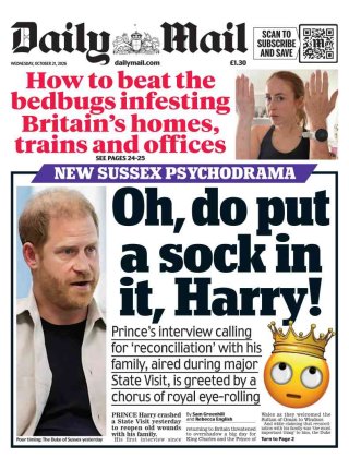 Daily Mail frontpage thumbnail