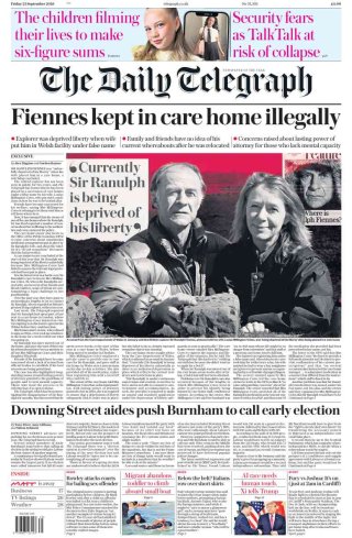 Telegraph — 25 Sep 2026 • 01:40