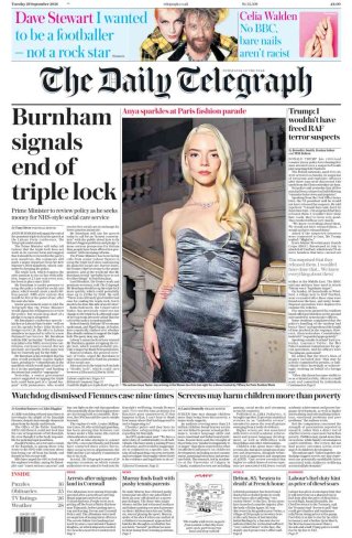Telegraph — 29 Sep 2026 • 01:31