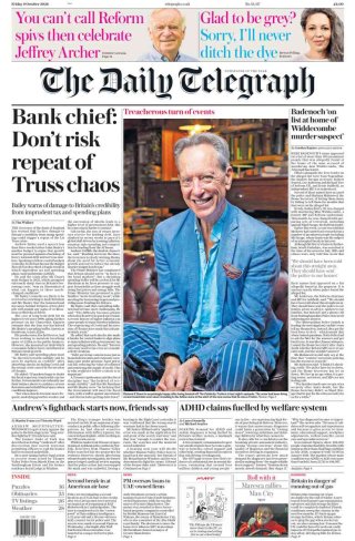 Telegraph frontpage thumbnail