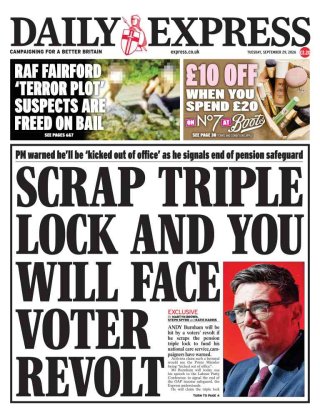 The Express — 29 Sep 2026 • 01:31